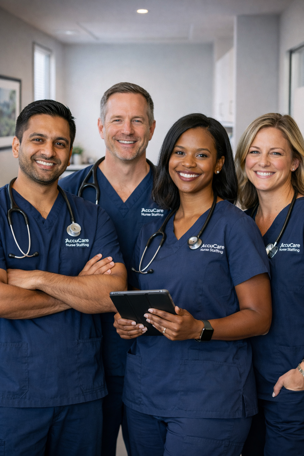 Accucare Nurse Staffing team of nurses in Houston, TX